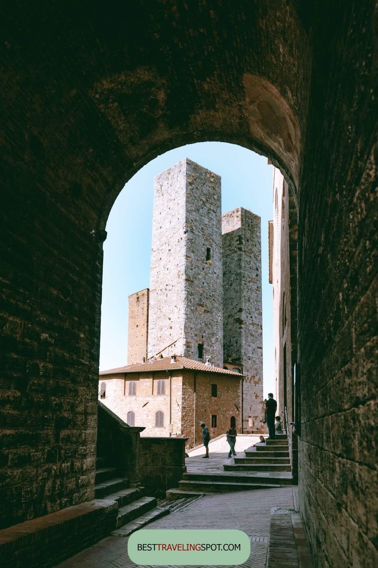 towers san gimignano italy tuscany