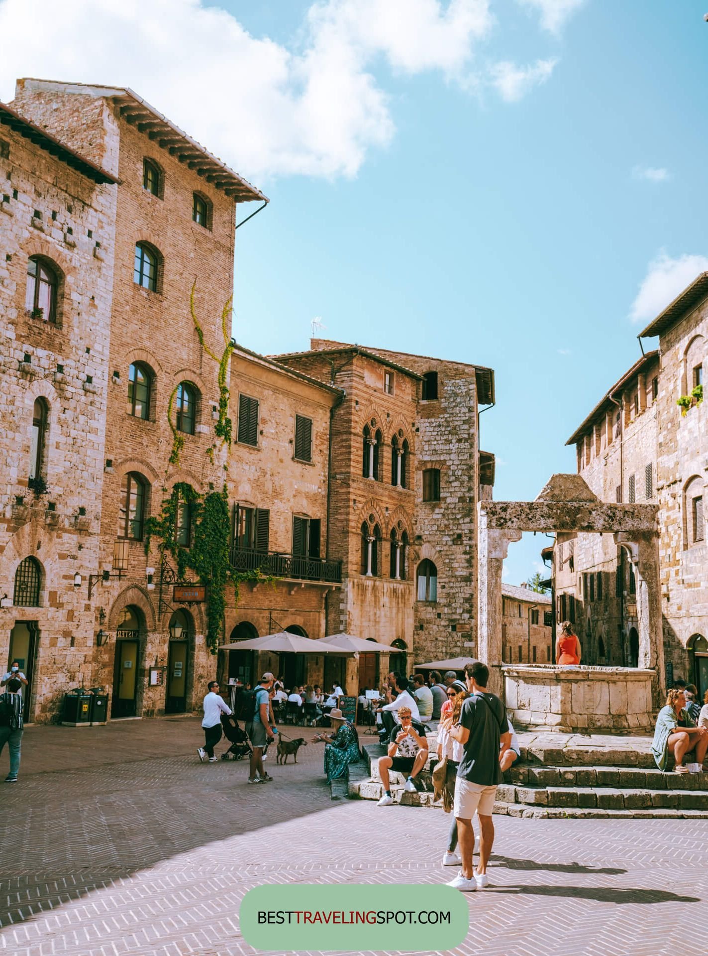 things to do san gimignano italy Piazza Della Cisterna