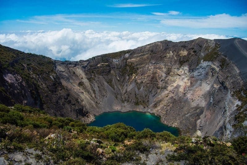 Costa Rica has so much wildlife, nature, especially at Irazu Volcano.
