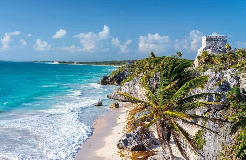 The beach vibes are awesome in one of the cheapest countries in the world: Mexico.