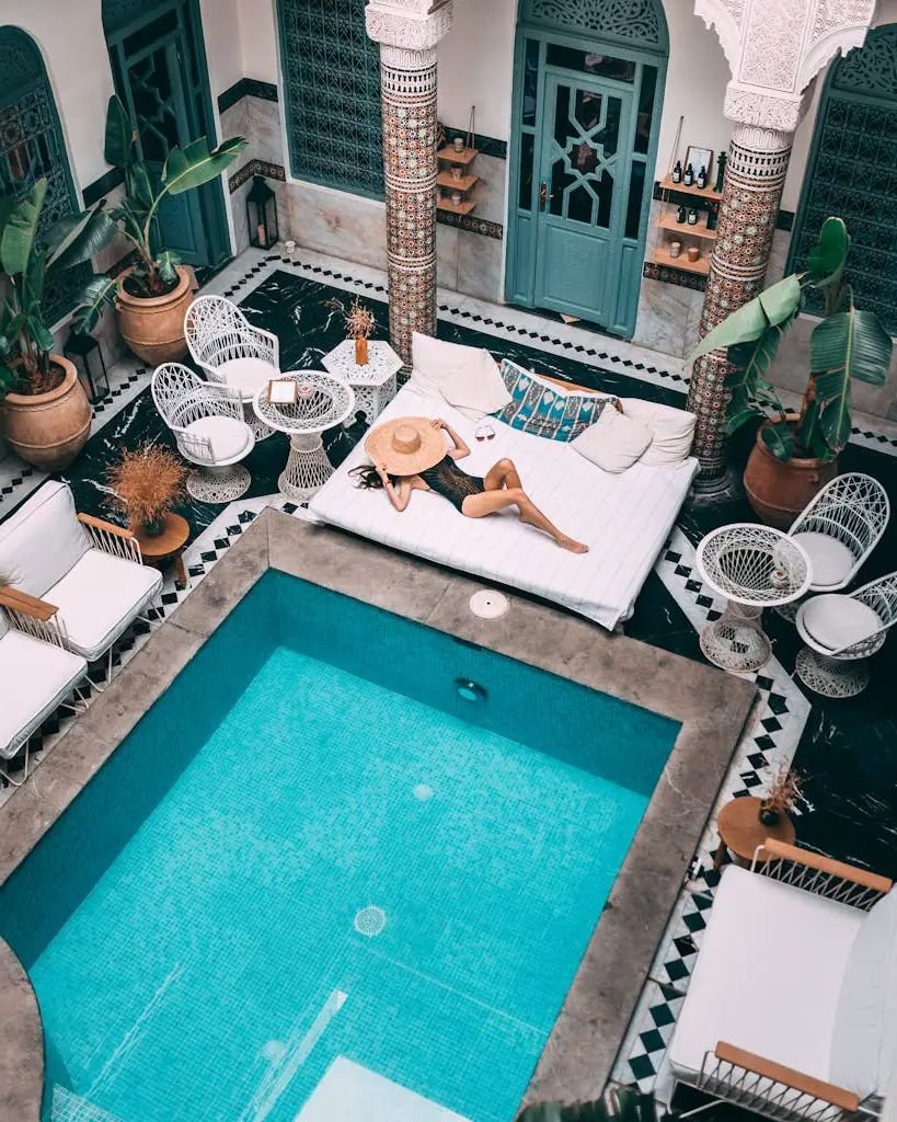 Photo Of Person Near Swimming Pool