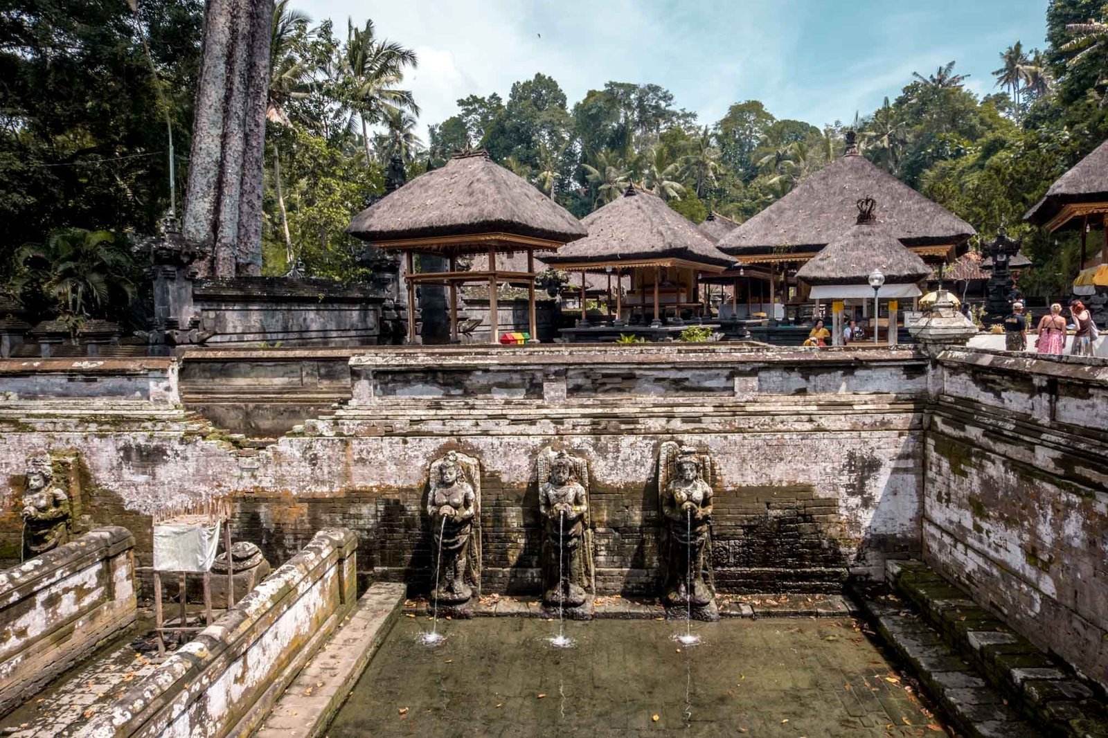 Ubud temples Bali Goa Gajah