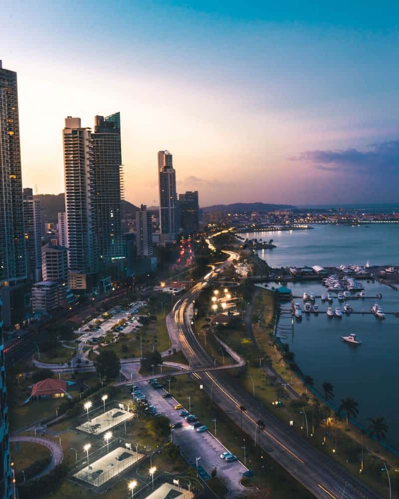 Sunset Panama City