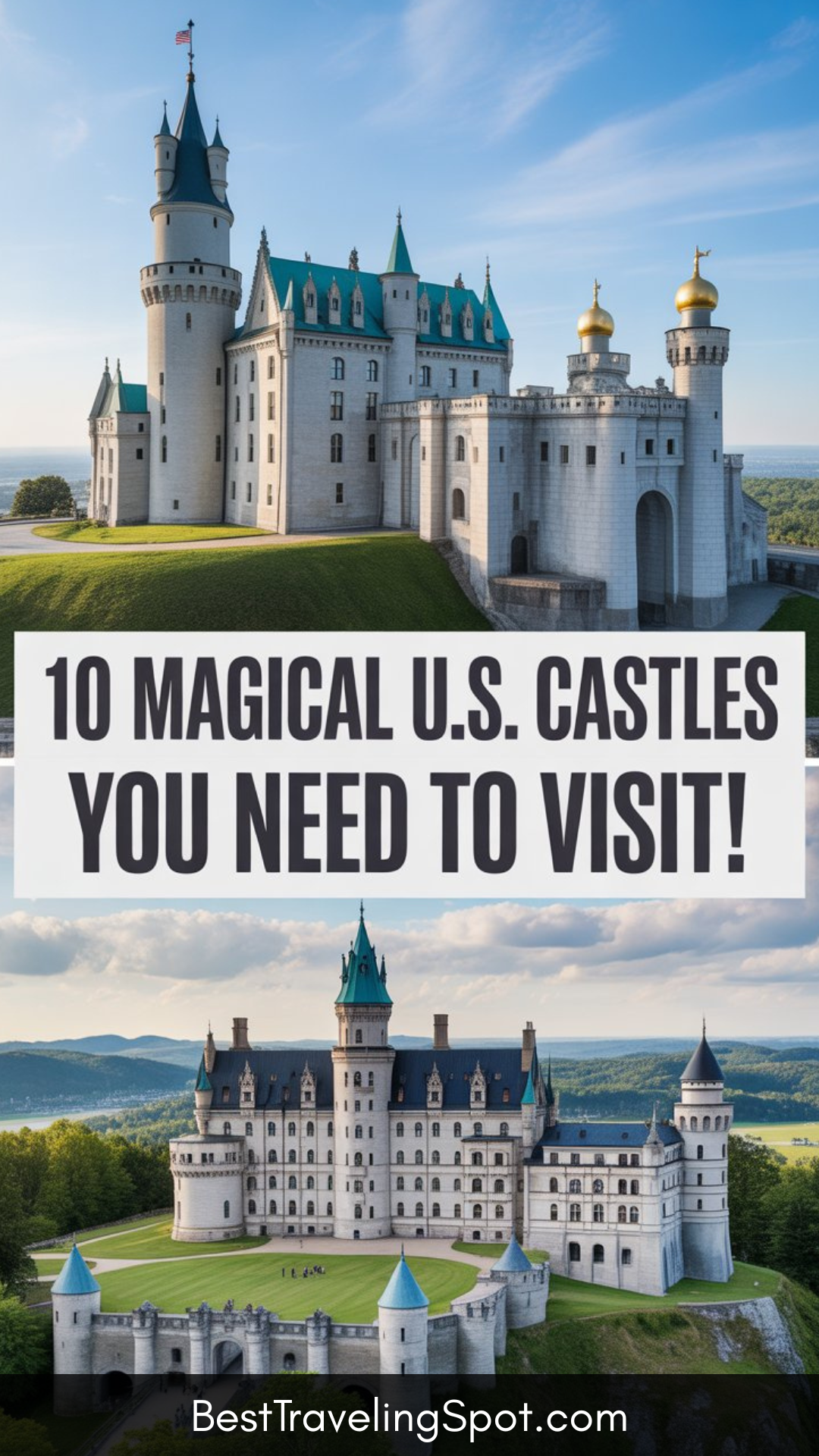 10 Magical U.S. Castles You Need to Visit!