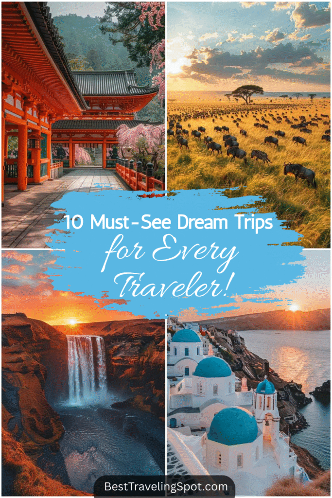 10 Must-See Dream Trips for Every Traveler!
