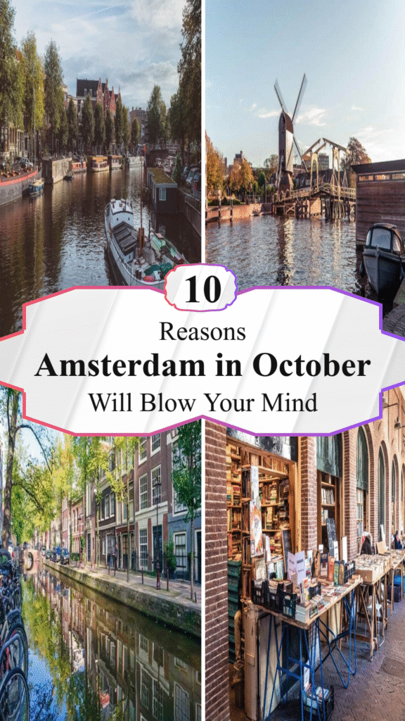 10 Reasons Amsterdam in October Will Blow Your Mind
