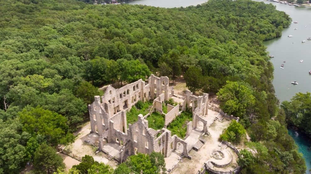 Explore the ruins of this fallen castle in America