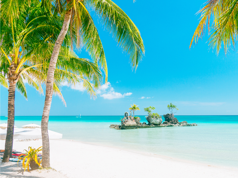Boracay in the Philippines is a popular destination