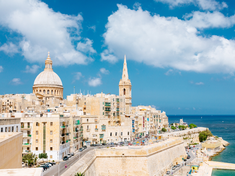 Malta is a gorgeous Mediterranean island to visit