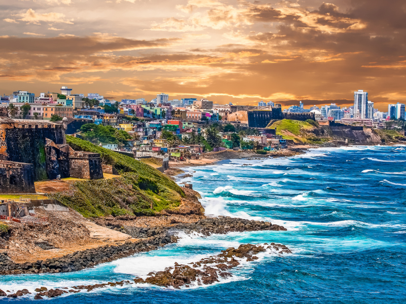 Puerto Rico is one of the cheapest islands to visit