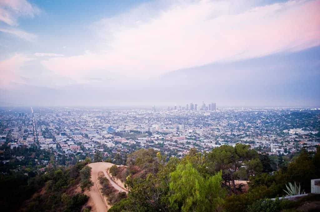 View of Downtown Los Angeles