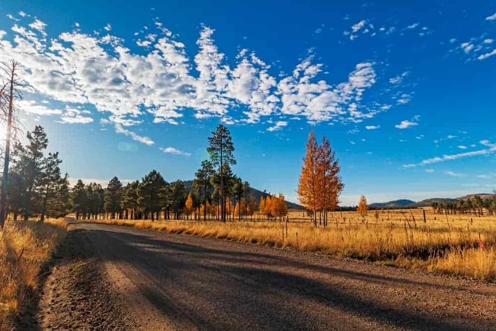 Flagstaff Road in Arizona