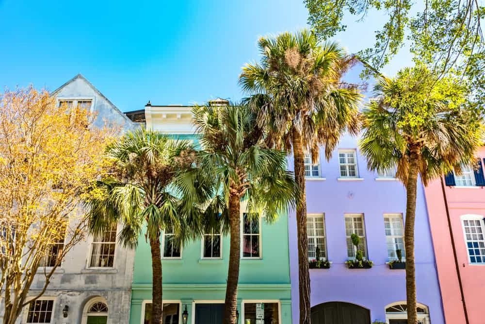 Rainbow Row, Charleston, South Carolina