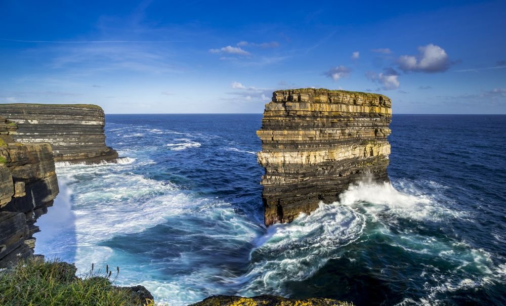Hidden Gems in Europe Downpatrick Head seascape