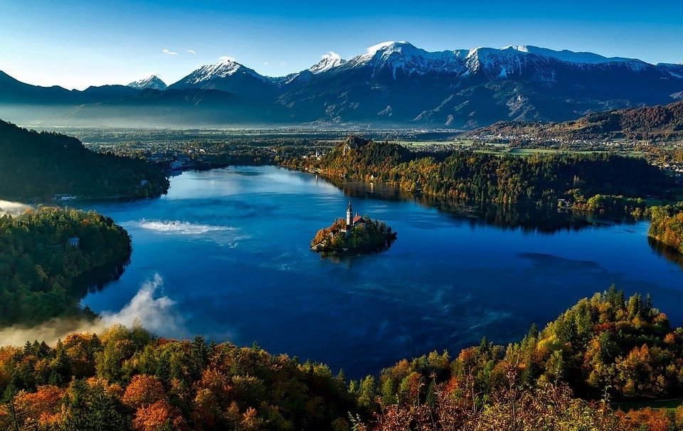Lake bled in Slovenia