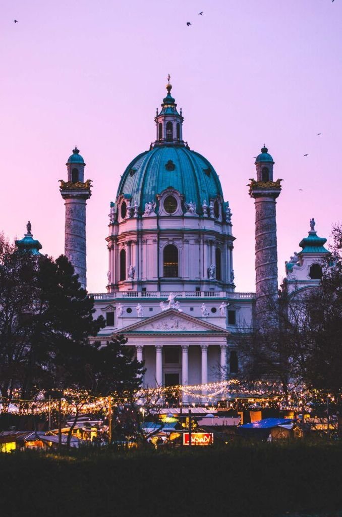 Vienna in the winter