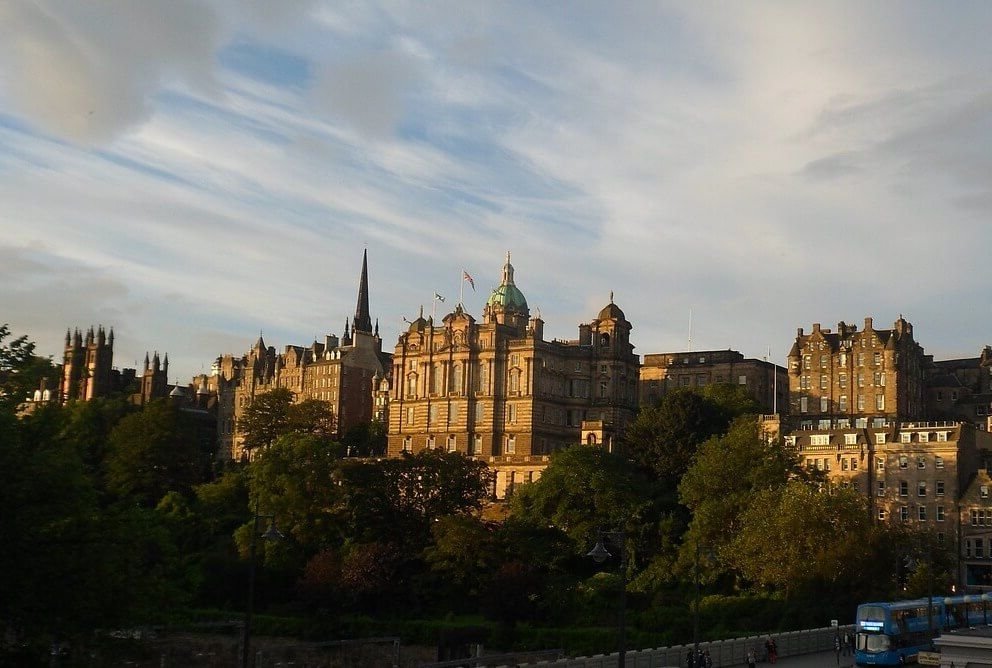 Edinburgh Scotland, one of the best places in Europe to visit in November