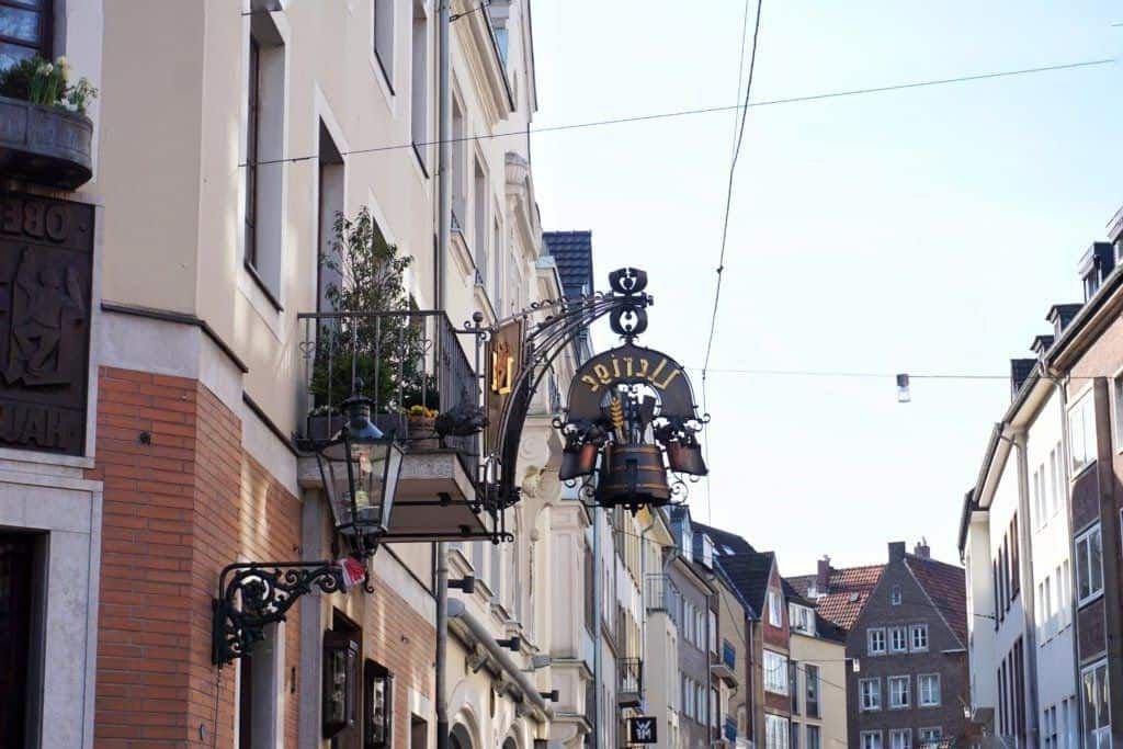 Altstadt (Old Town) dusseldorf germany