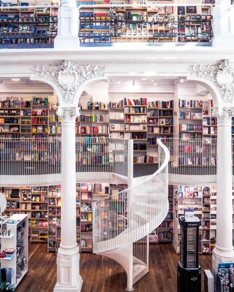 Literally translated as the "Carousel of Light" in English, Cărturești Carusel is situated in a restored 19th-century building in the very heart of Bucharest's Old town!