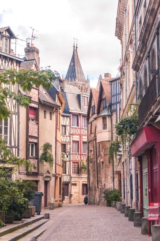 Visit Rouen timber-framed buildings, Capital of Normandy, France
